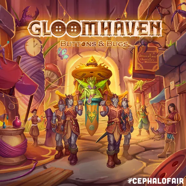 Gloomhaven: Buttons & Bugs (anglais)