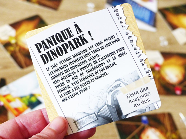 Enquêtes Express: Panique à Dinopark (français)