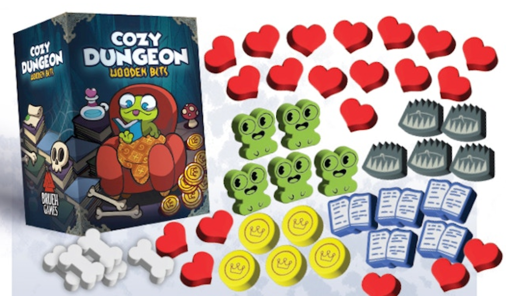 Keep the Heroes Out!: Cozy Dungeon Wooden Bits (anglais) [Précommande] ***Q3 2024***