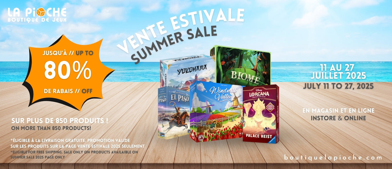 VENTE ESTIVALE 2025