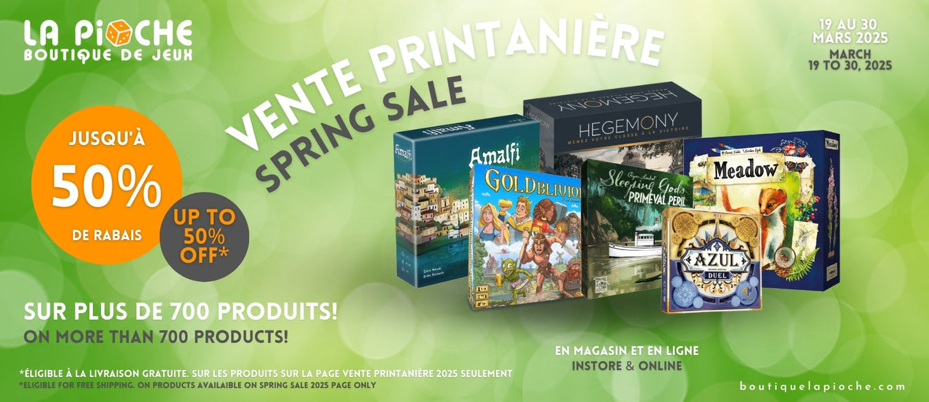 VENTE PRINTANIÈRE 2025