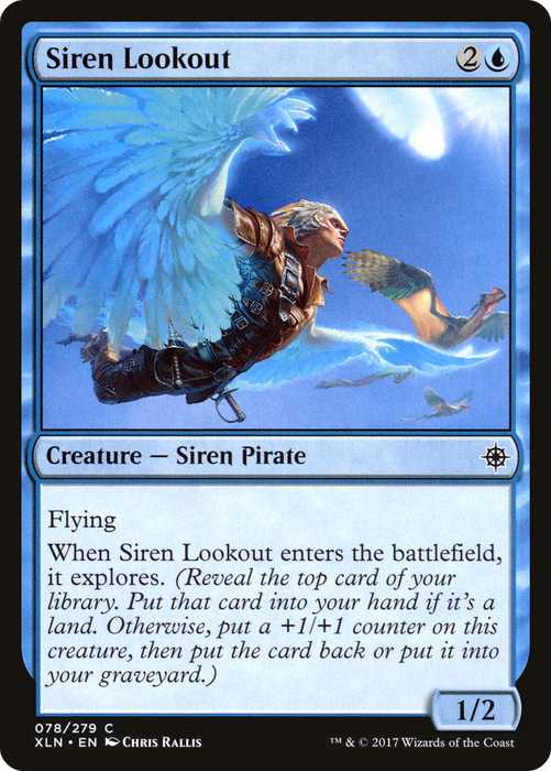 Siren Lookout (XLN-078) - common - Foil