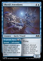Obyra's Attendants // Desperate Parry (WOE-063) - common
