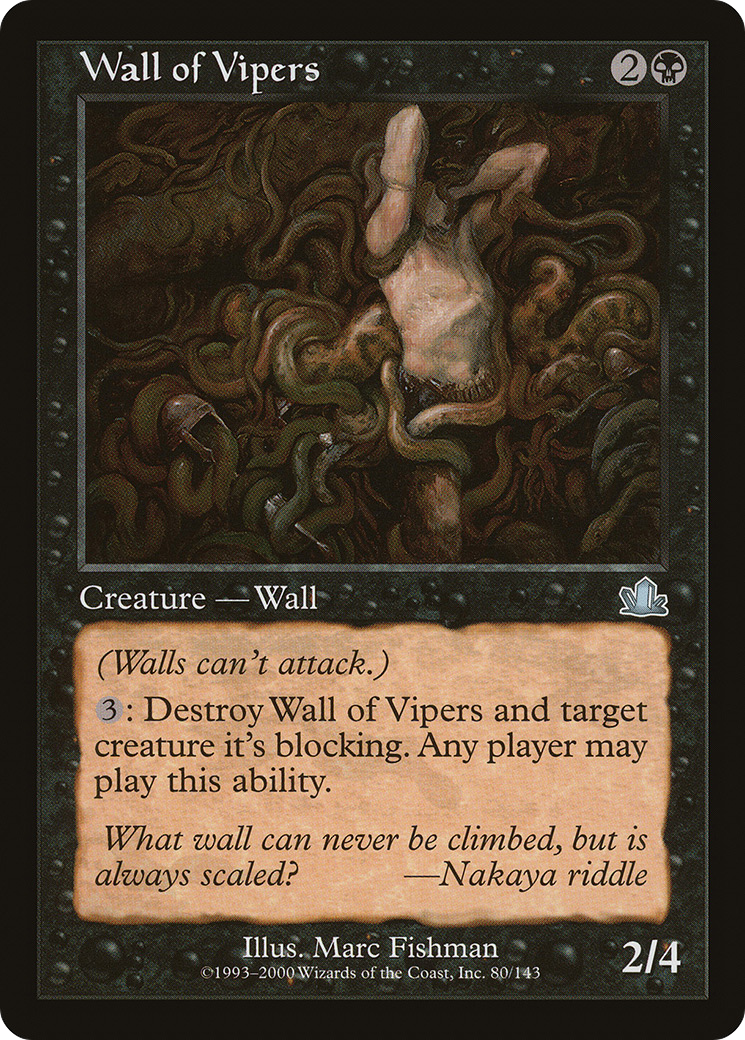 Wall of Vipers (PCY-080) - uncommon