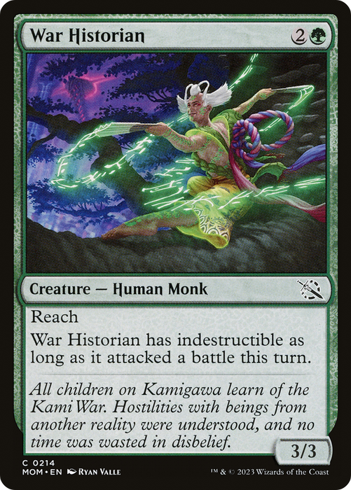 War Historian (MOM-214) - common - Foil