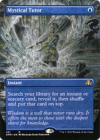 Mystical Tutor (DMR-421) - rare (Borderless) - Foil