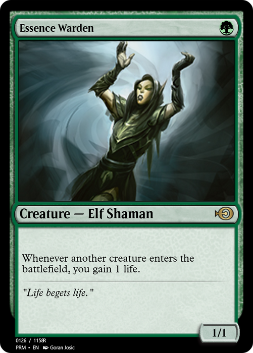 Essence Warden (PRM-95481) - rare