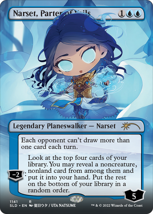 Narset, Parter of Veils (SLD-1141) - rare (Borderless)