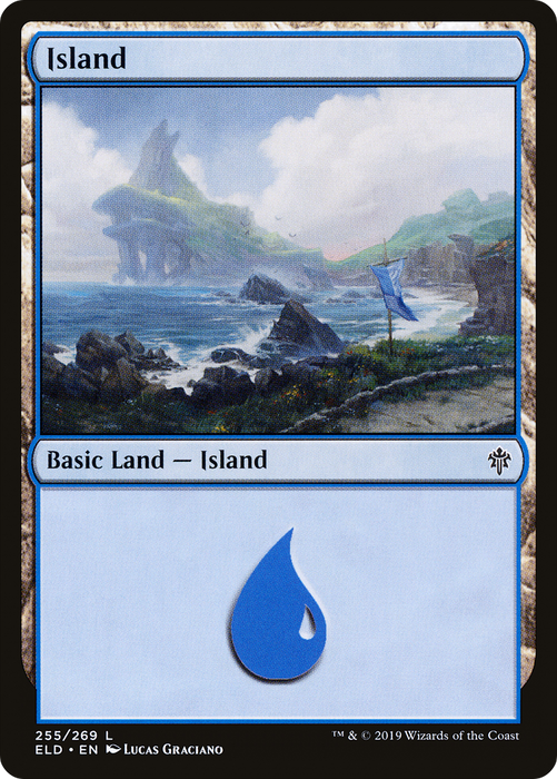 Island (ELD-255) - common - Foil