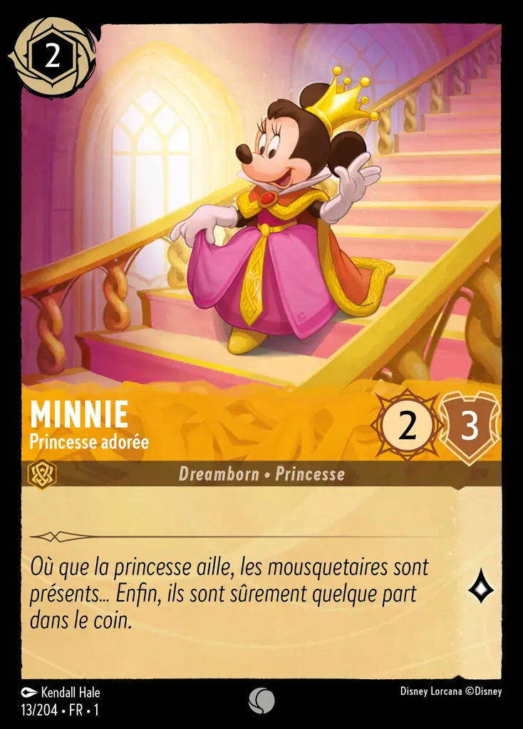 Minnie - Princesse adorée (13/204) - Commune - Cold Foil