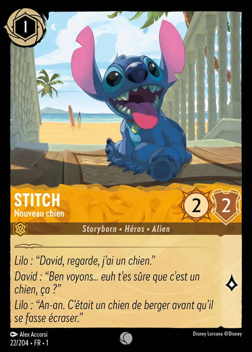 Stitch - Nouveau chien (22/204) - Commune