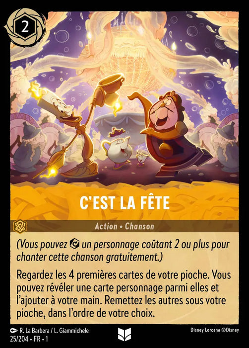 C'est la fête (25/204) - Inhabituelle - Cold Foil