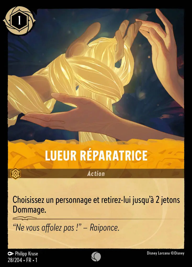 Lueur réparatrice (28/204) - Commune - Cold Foil