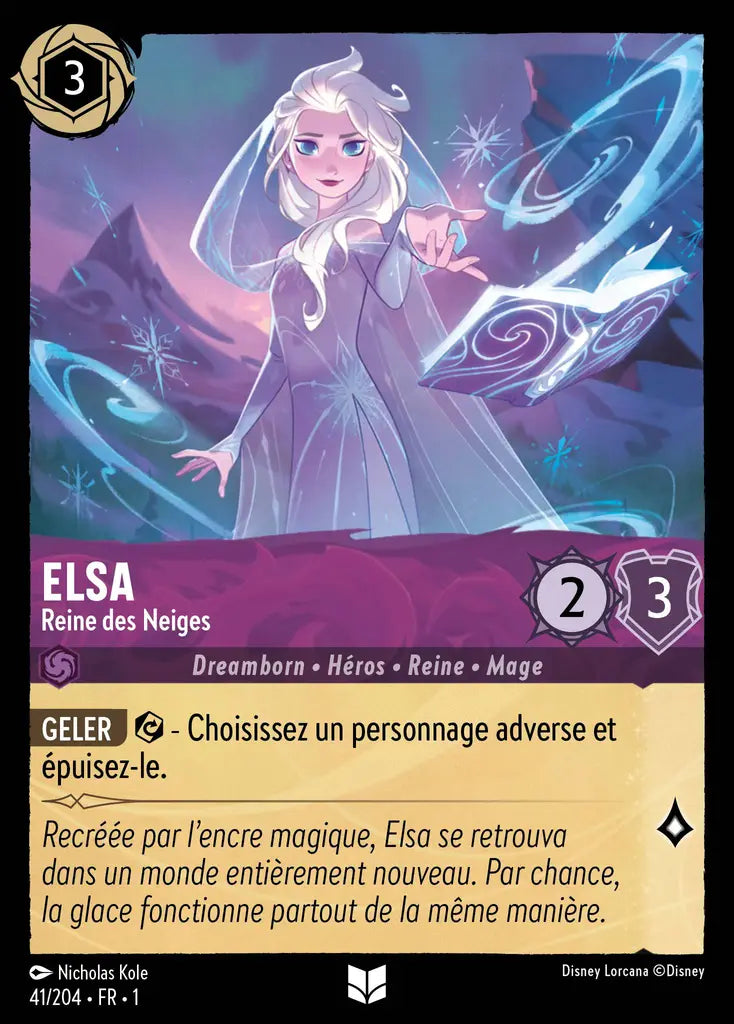 Elsa - Reine des Neiges (41/204) - Inhabituelle - Cold Foil
