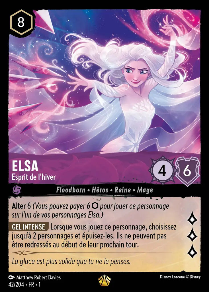 Elsa - Esprit de l'hiver (42/204) - Légendaire