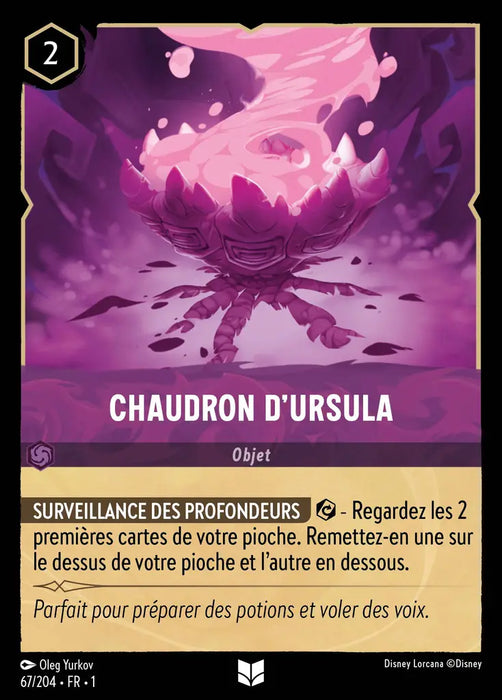 Chaudron d'Ursula (67/204) - Inhabituelle - Cold Foil