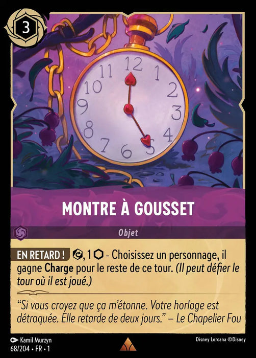 Montre à gousset (68/204) - Rare
