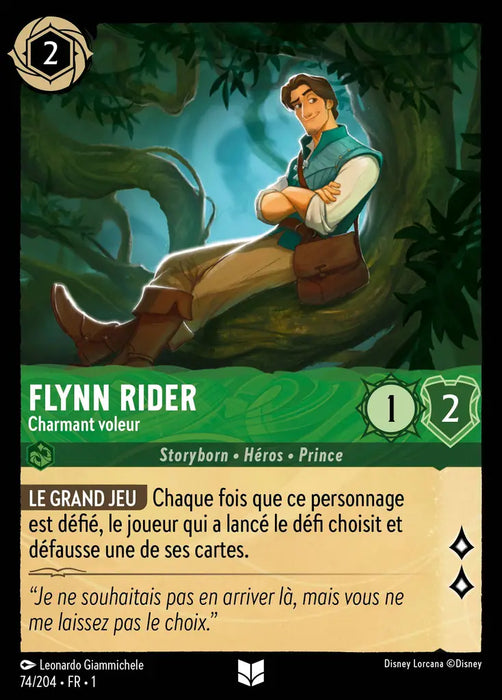 Flynn Rider - Charmant voleur (74/204) - Inhabituelle