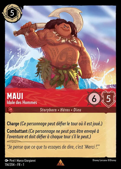 Maui - Idole des Hommes (114/204) - Rare