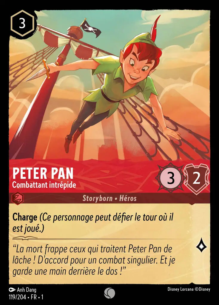 Peter Pan - Combattant intrépide (119/204) - Commune