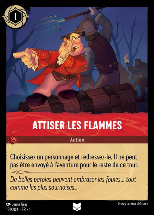 Attiser les flammes (131/204) - Inhabituelle - Cold Foil
