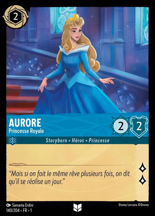 Aurore - Princesse royale (140/204) - Inhabituelle - Cold Foil