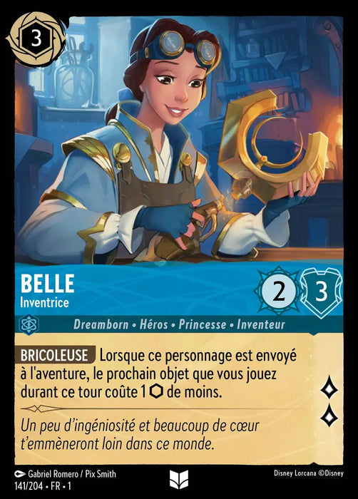Belle - Inventrice (141/204) - Inhabituelle - Cold Foil