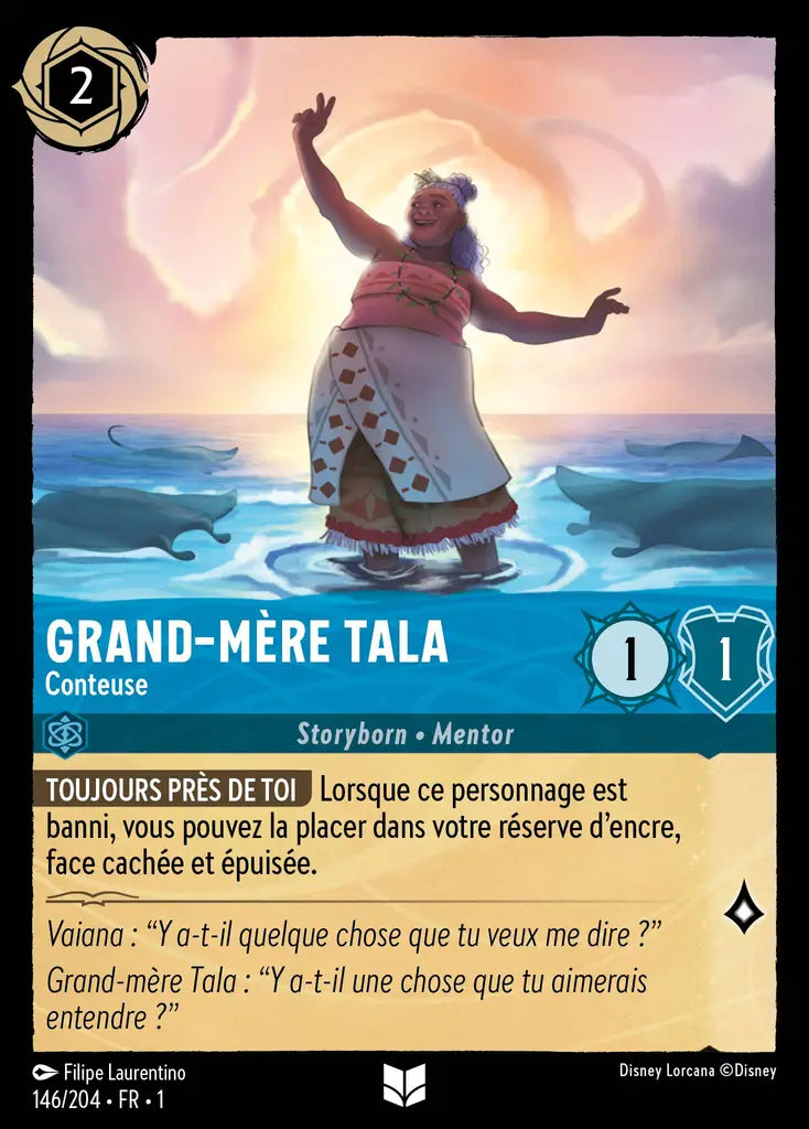 Grand-Mère Tala - Conteuse (146/204) - Inhabituelle - Cold Foil