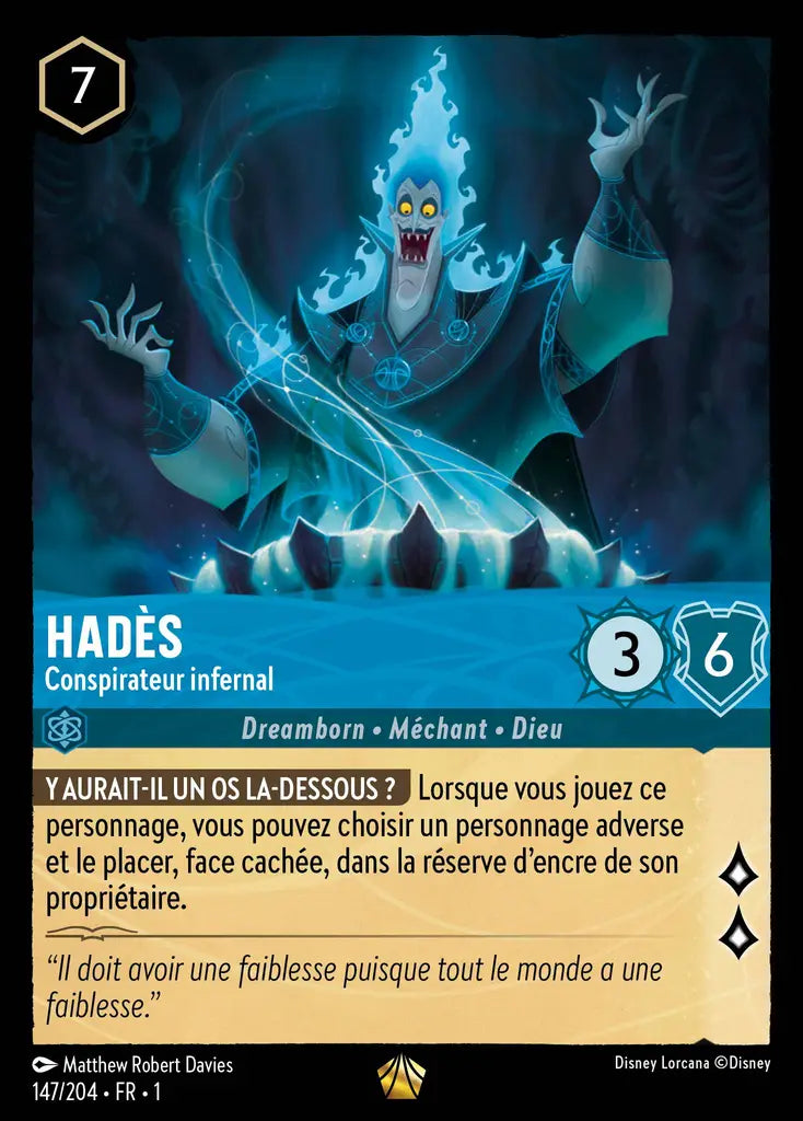 Hadès - Conspirateur infernal (147/204) - Légendaire