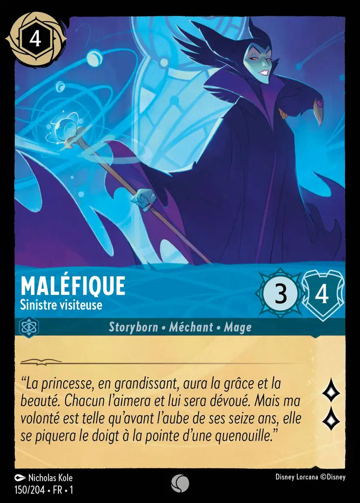 Maléfique - Sinistre visiteuse (150/204) - Commune - Cold Foil