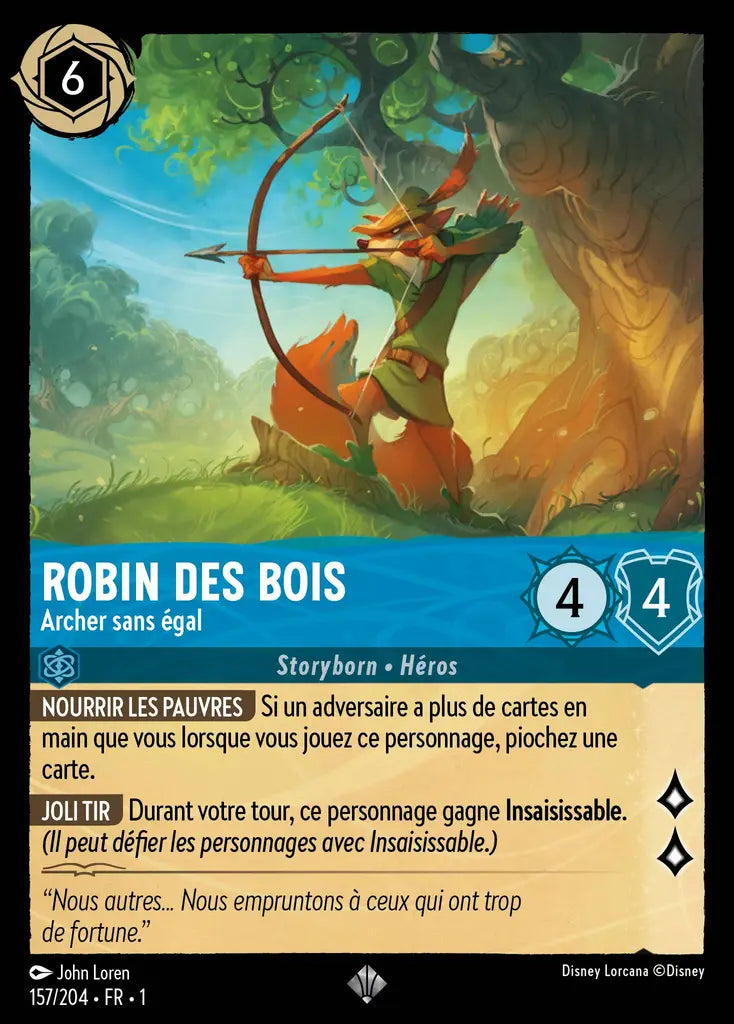 Robin des Bois - Archer sans égal (157/204) - Très Rare