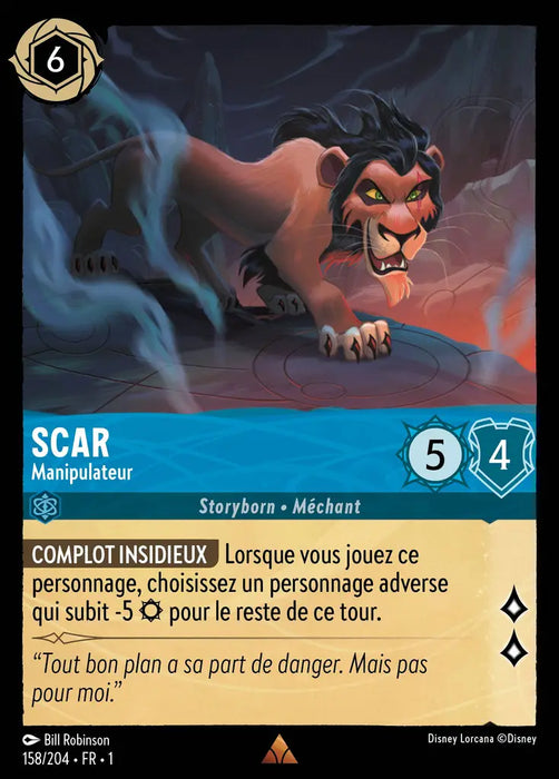 Scar - Manipulateur (158/204) - Rare - Cold Foil