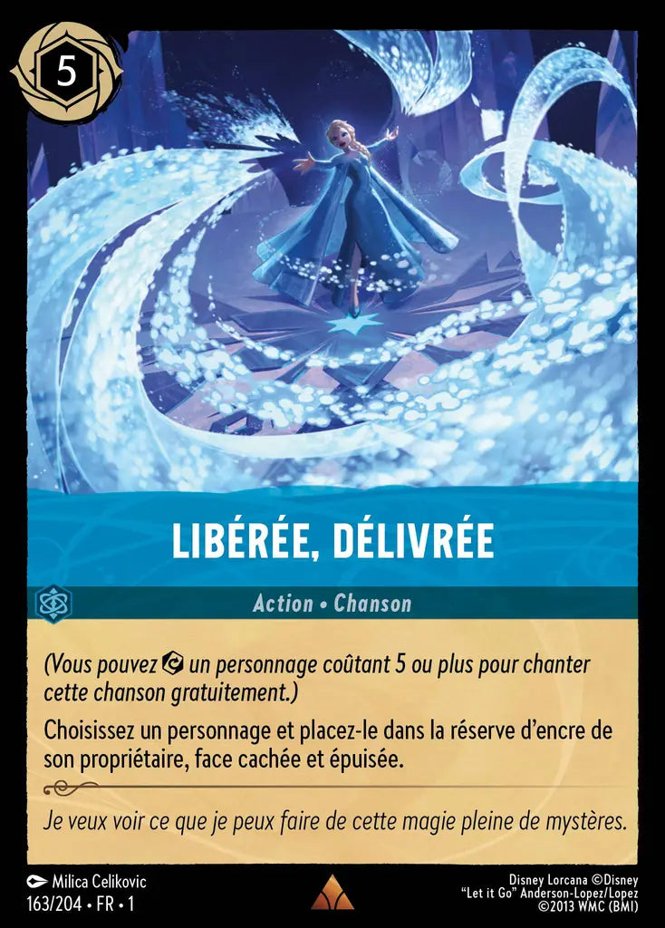 Libérée, délivrée (163/204) - Rare - Cold Foil