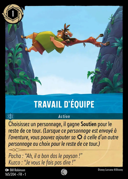 Travail d'équipe (165/204) - Commune - Cold Foil