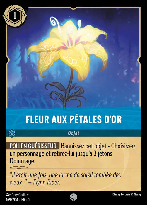 Fleur aux pétales d'or (169/204) - Commune