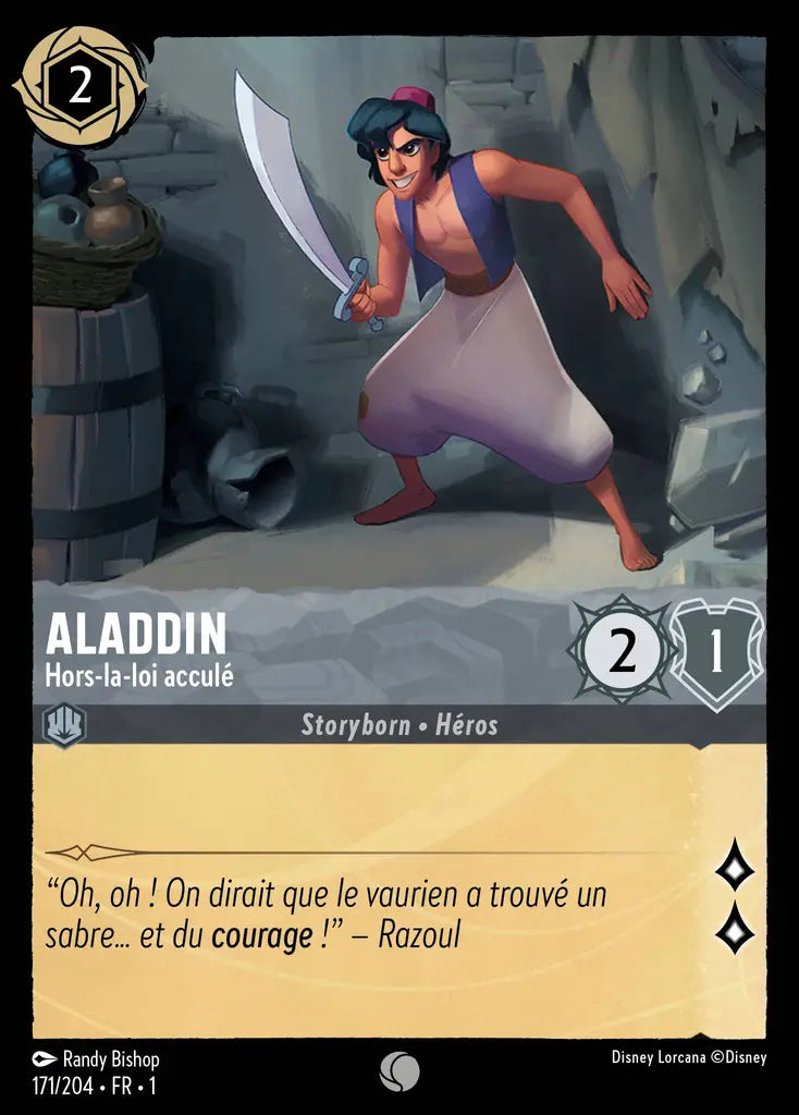 Aladdin - Hors-la-loi acculé (171/204) - Commune