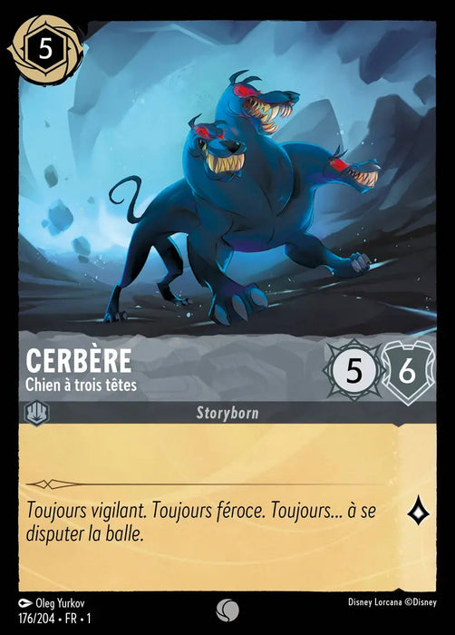 Cerbère - Chien à trois têtes (176/204) - Commune - Cold Foil