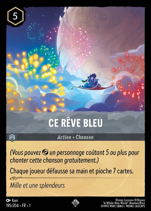 Ce rêve bleu (195/204) - Très Rare