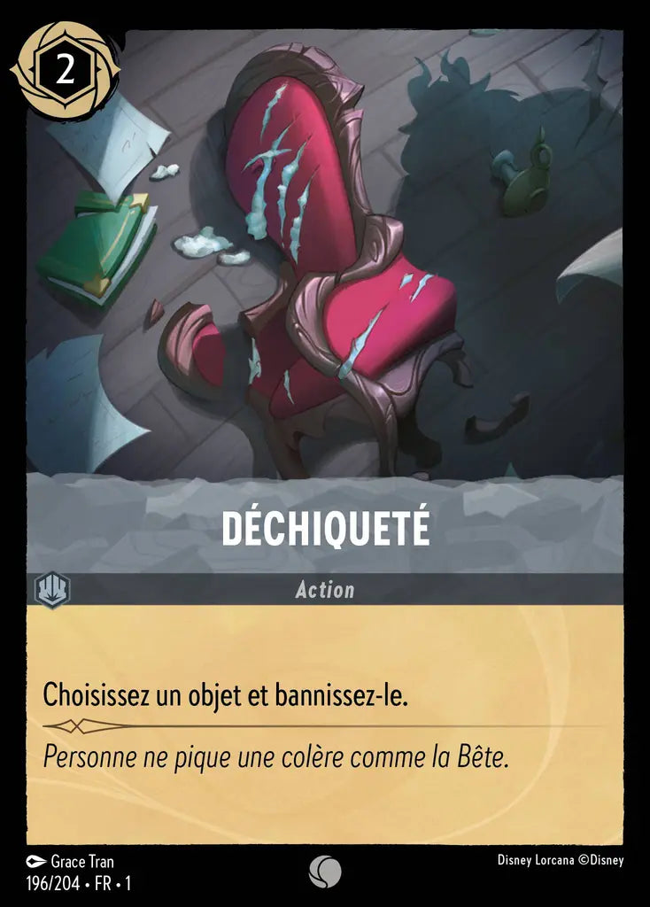 Déchiqueté (196/204) - Commune