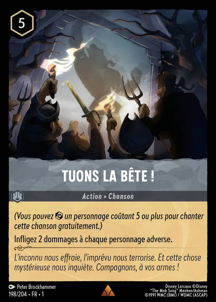 Tuons la bête! (198/204) - Rare - Cold Foil