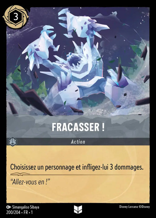 Fracasser! (200/204) - Inhabituelle - Cold Foil