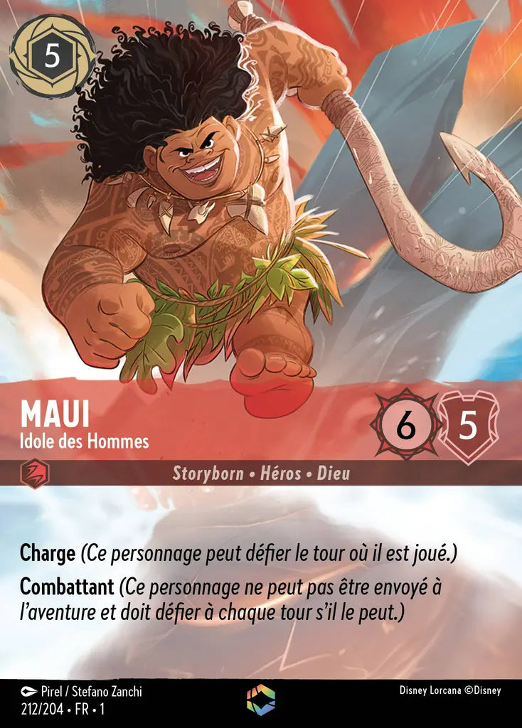 Maui - Idole des Hommes (Enchantée) (212/204) - Enchantée - Holofoil