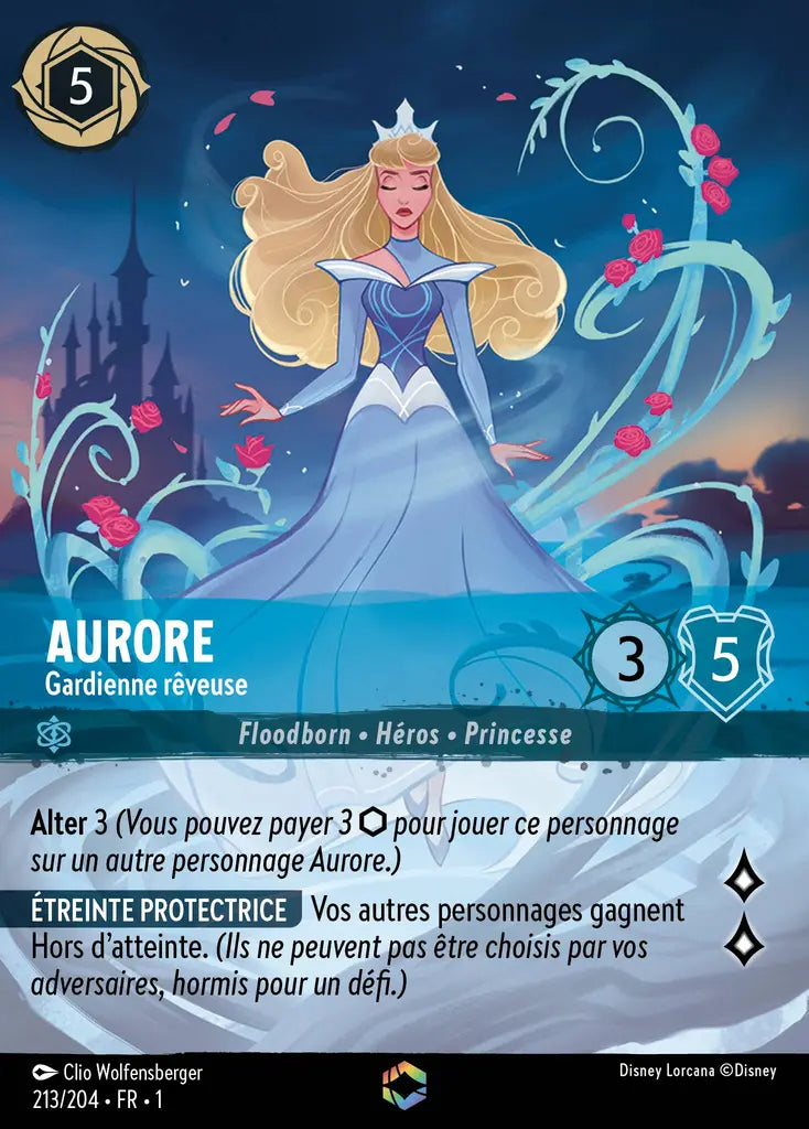 Aurore - Gardienne rêveuse (Enchantée) (213/204) - Enchantée - Holofoil
