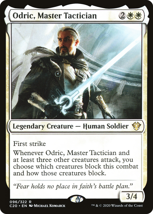 Odric, Master Tactician (C20-096) - rare
