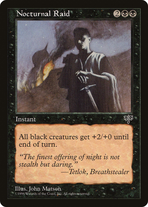 Nocturnal Raid (MIR-132) - uncommon