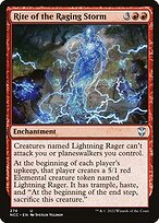 Rite of the Raging Storm (NCC-274) - uncommon