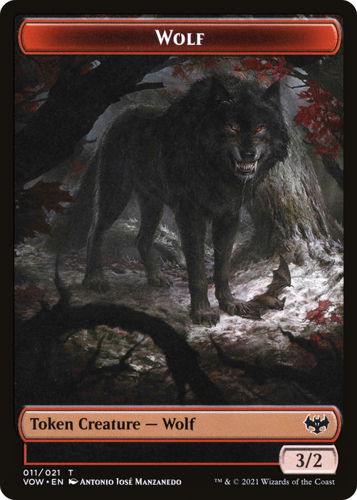 Wolf (TVOW-011) - common - Foil