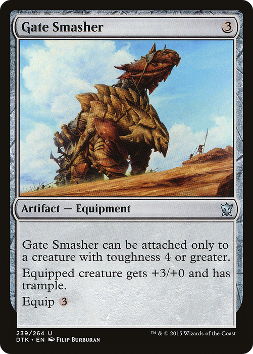 Gate Smasher (DTK-239) - uncommon - Foil
