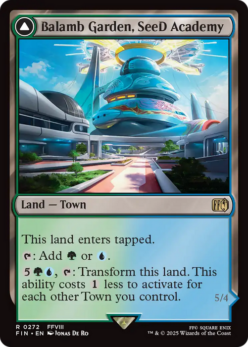 Balamb Garden, SeeD Academy // Balamb Garden, Airborne (FIN-272) - rare - Foil