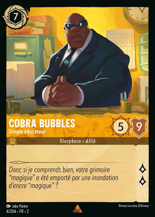 Cobra Bubbles - Simple éducateur (4/204) - Rare